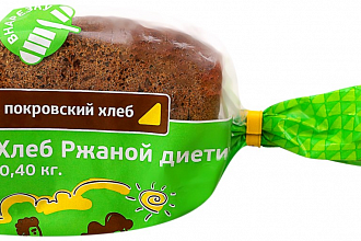 Хлеб ржаной диетический 0,4 (нарезка)
