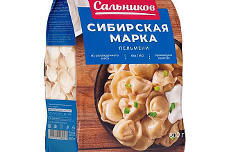 Пельмени 800гр. Сибирская марка Сальников