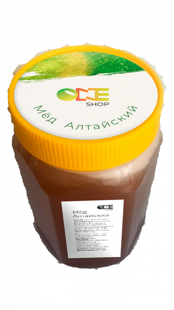Мёд Алтайский ассорти One Shop 1200г