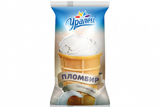 В/С Уралец пломбир ГОСТ 70г/24шт Тарасова