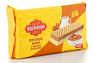 Ваф.Яшкино 200г С вар.сгущенкой