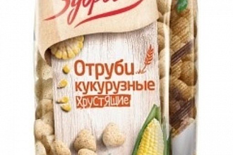 Сухой продукт экструзионной технологии Отруби кукурузные 175 гр(95) пакет ТМ "На здоровье"