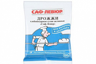 Дрожжи Саф Левюр 100г(80шт)