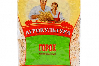 Горох колотый 800 г1*12 Агрокультура