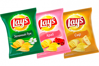 Чипсы Лейз Ассорти 81 г
