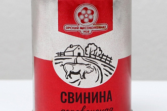 Свинина Деревенская ОРСК 340 гр*45
