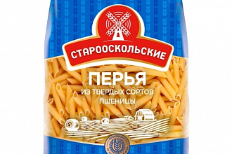Макароны Перья 400гр./16 (2Пб) Старооскольские