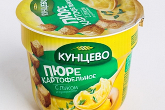 Пюре "Кунцево" б/п Лук/сухарики (т/ст) 40г/24шт