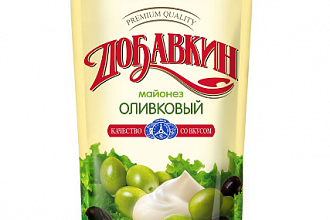 Майонез Оливковый 50,5% 400мл. Добавкин 1/24