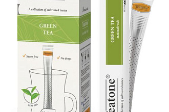 Зеленый чай TEATONE, (15ШТ*1,8г), Пачка