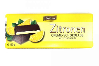 Шоколад темн. с начин. ерем-Лимон Bohme Delitzscher 100 гр.
