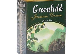 Чай зеленый ароматный Жасмин Дрим 100гр. ГРИНФИЛД