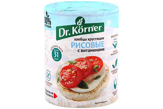 Хлебцы Рисовые 100г 1*20 Dr Korner