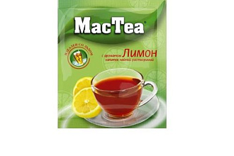 Напиток Mac Tea раствор. с ароматом ЛИМОНА, м/у 16г*20шт*50