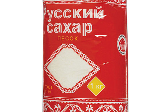 Сахар-песок "Русский" ГОСТ пакет 1кг 