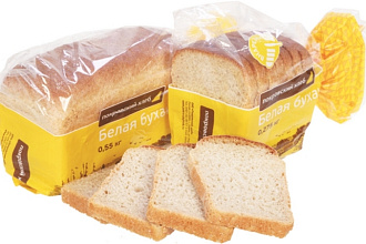 Хлеб Белая Буханка 0,5 (нарезка)