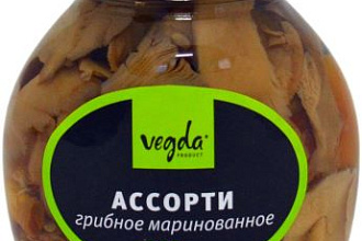 Ассорти грибное марин "Vegda" 270мл