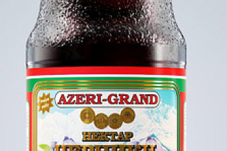 Азери-Гранд  сок черника стекло твист 1л/8шт Телли Консерв