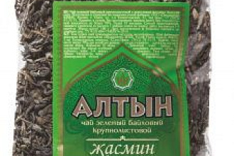Чай Алтын зеленый с жасмином м/у 100гр./24шт.