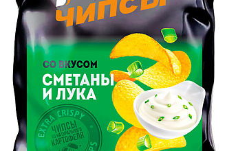 Чипсы PRO-Чипсы 60г/20 со вкусом Сметаны и лука