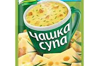 Чашка супа Сырный суп пюре с сухариками 15.6г/30 Khopp