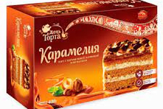 Торт Карамелия 400гр Черемушки