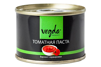 Томатная паста  Италия Vegda product 70гр. жб 