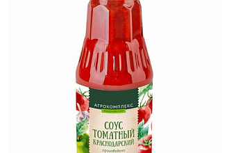 Соус томатный Краснодарский 340 гр ст/бут Агро