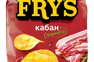 Чипсы из натур. картофеля FRY’S (Фрайс) вкус Свирепый кабан 70 г