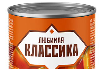 Любимая Классика Солёная карамель 2.5% 360гр. ж/б 