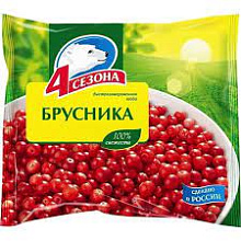 4 СЕЗОНА Брусника 300 гр 