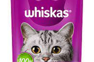 Корм влажный 75гр. д/кошек Курица-Индейка ЖЕЛЕ Whiskas