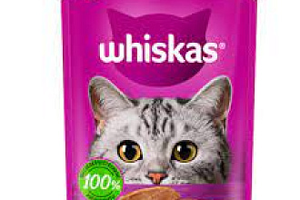 Корм влажный 75гр. д/кошек Говядина-Печень Whiskas