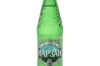 Вода минеральная ГАЗ 0,5л.стекло 1/12 НАРЗАН