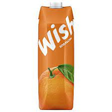 Нектар Апельсиновый 1л. пакет Wish