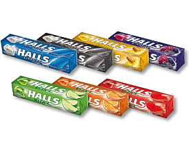 Холлс Halls  вкус оригинальный, 25 гр 30/12шт