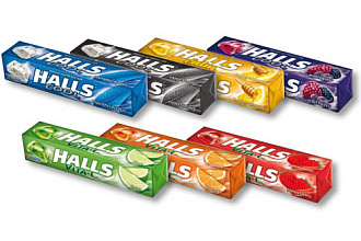 Холлс Halls  вкус оригинальный, 25 гр 30/12шт