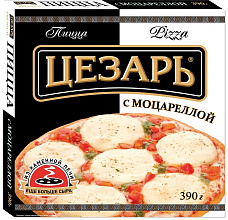 Пицца с Моцареллой 390гр. Цезарь