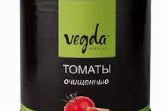 Томаты очищенные "Vegda product" 425 мл ж/б