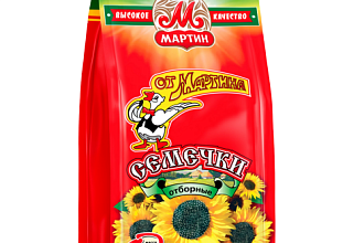 Семечки жарен."От Мартина" отборн.100г/20шт Мартин