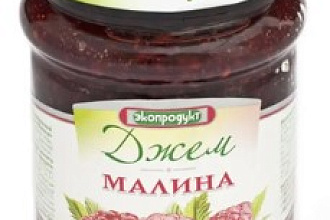 Джем из малины Экопродукт 320г ст/б