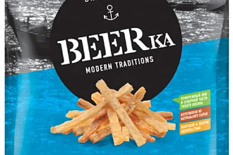 Рыба BEERka Минтай филе ломтики 25г 1/25