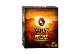 Чай Принцесса Канди Крепкий 100пак/2гр. с/я/18(630)