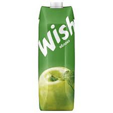 Нектар Яблочный 1л. пакет Wish
