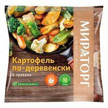 Картофель по-деревен. с травами с/м 400гр./10шт  Мираторг