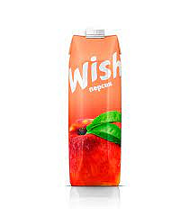 Нектар Персиковый 1л. пакет Wish