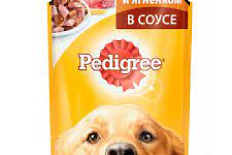 Корм влажный д/собак 85гр. Говядина-ягненок PEDIGREE