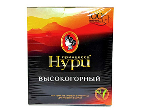 Чай Принцесса Нури черн. высокогорный, 100*2 г.