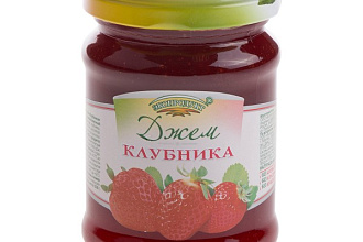 Джем из клубники Экопродукт 320г ст/б