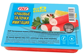 Крабовые палочки VICI  100гр
